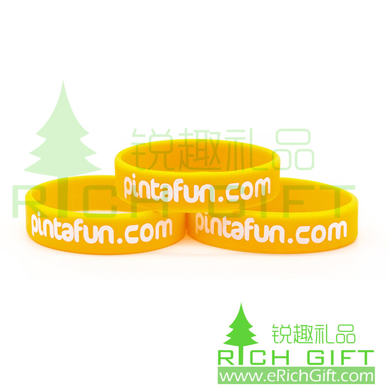 2016 Custom Colorful silicone wristbands for promotional gifts