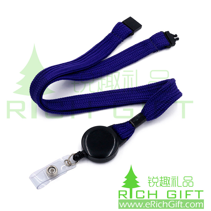 Customized Badge Reel Accessories Retractable Pull Reel Lanyards