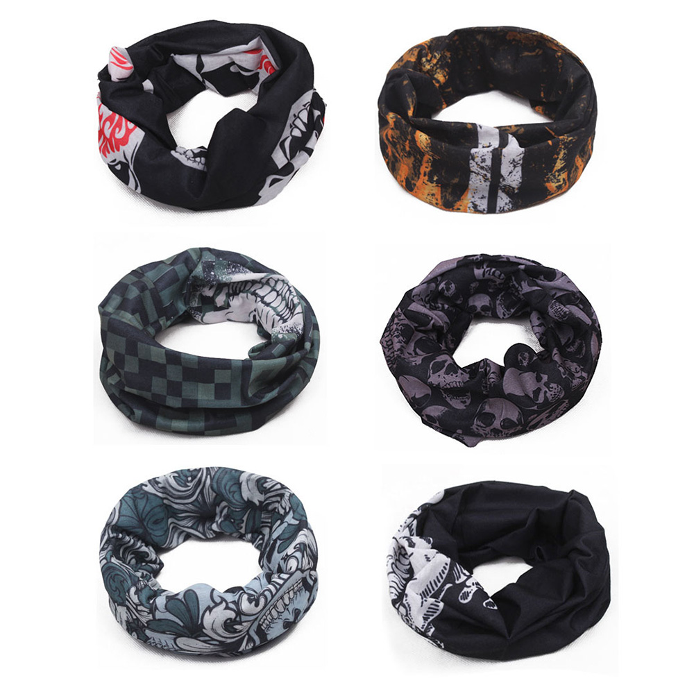 Bandanas, Bandanas Multifunction Colored Cycling Headband Neckerchief Handkerchief for Men Women Hip-Hop 