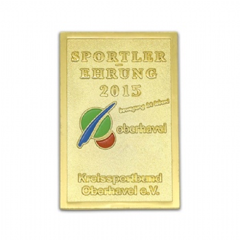 Custom award coin for sporter of Kreissportbund Oberhavel e.v.