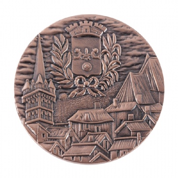 Custom Antique-Copper Challenge Coin