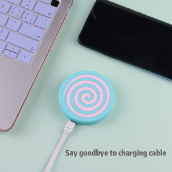 Universal Qi wireless charging New Ultra PVC 5W Wireless Charger for Huawei iphone Samsung